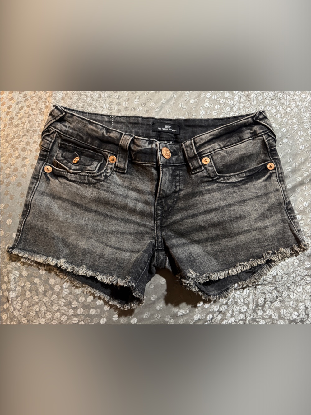 True Religion Cheeky Frayed Short